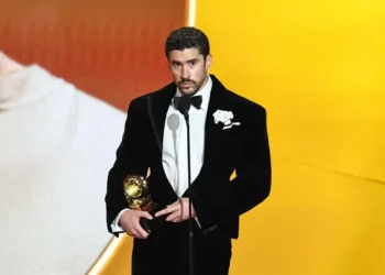 Bad Bunny en los Premios Grammy 2026 en Los Ángeles