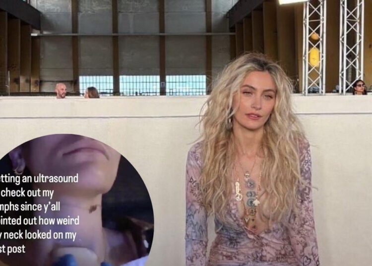 “Me hicieron una ecografía”: Paris Jackson explica qué pasó con su cuello tras preocupar a fans