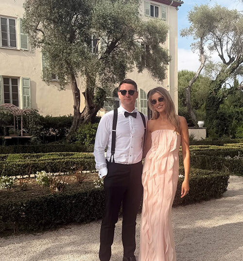 Louise Cooney at Rob Kenny's wedding. Pic: Louise Cooney / Instagram