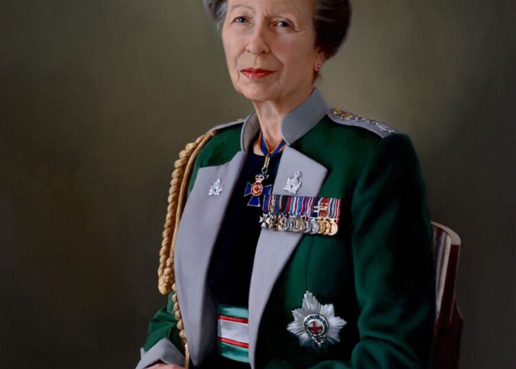 Retrato de la princesa Ana