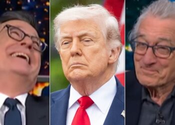 Robert De Niro secuestra uno de los últimos fragmentos de Stephen Colbert con una línea brutal de Trump