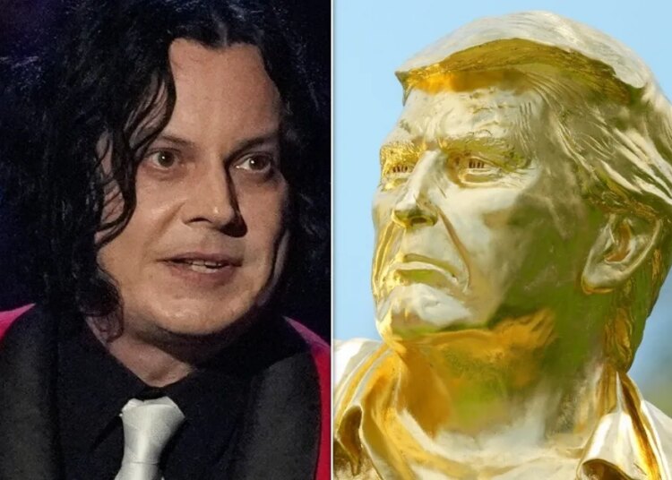 Rock Star Jack White Points Out The Absurdity At The Heart Of That New Golden Trump Statue