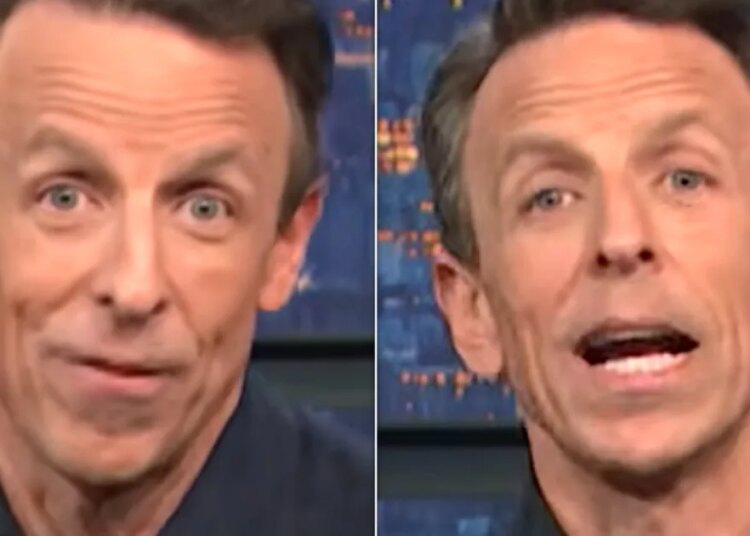 Seth Meyers Pummels Trump With 2-Word Punch Line About Iran War
