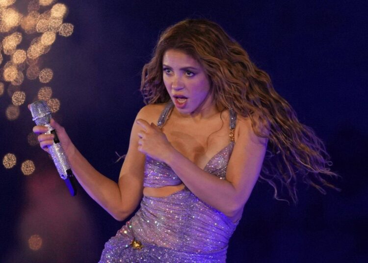 Shakira, en uno de sus shows de 'Las Mujeres Ya No Lloran World Tour'