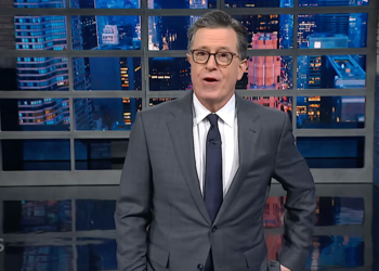 Trump's Manic Posting Spree Has Stephen Colbert Asking 1 Question
