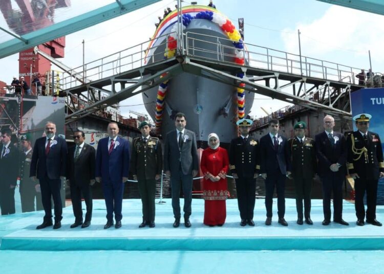 Türkiye lanza el primer buque LMS Batch-2 para Malasia
