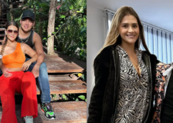 Yeison Jiménez y su esposa Sonia Restrepo.