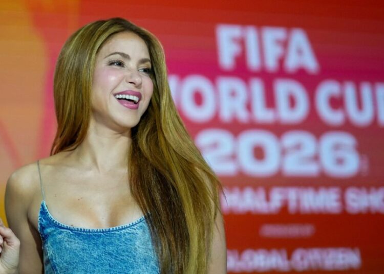 Cantante colombiana Shakira