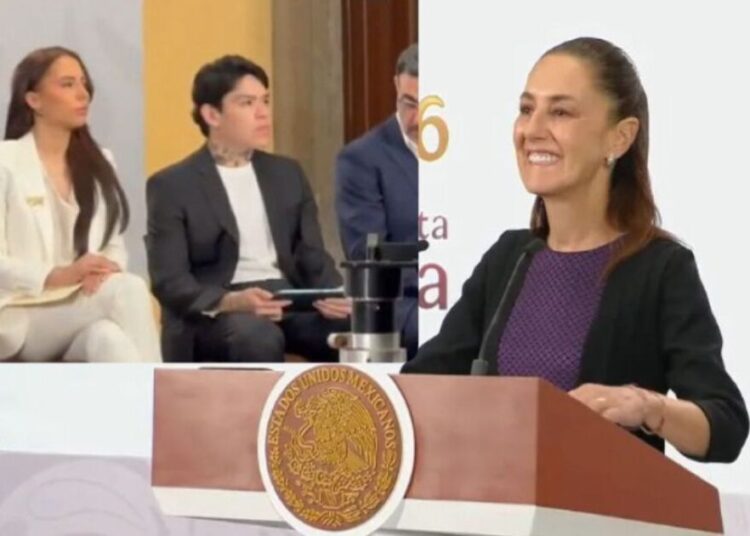 ¿Por qué estuvieron Majo Aguilar y Junior H en la mañanera de Claudia Sheinbaum? Esto dijeron sobre México Canta