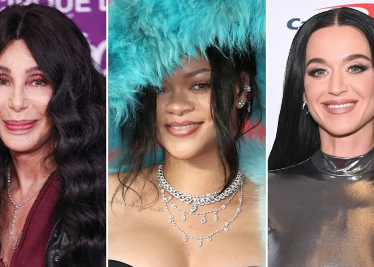 13 de las artistas femeninas más exitosas de la historia de la música