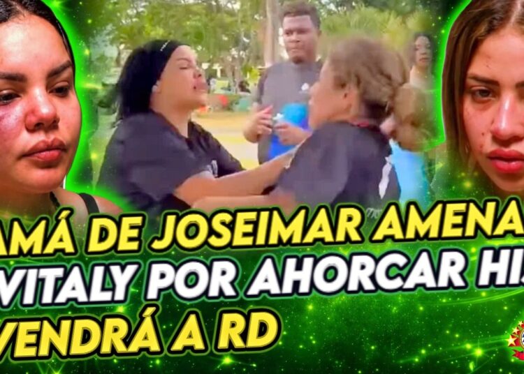 MAMÁ DE JOSEIMAR AMENAZA A VITALY POR AHORCAR HIJA Y VENDRÁ A RD PARA VENGARSE