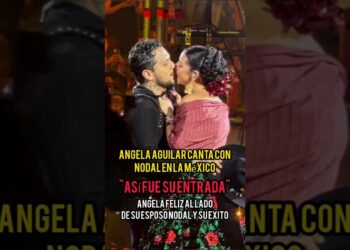 Asi Recibieron a Ángela Aguilar cuando entro a cantar en la México #angelaaguilar #christiannodal