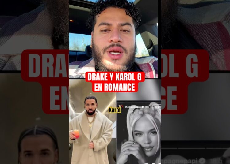 DRAKE Y KAROL G EN ROMANCE 👀🔥 #drake #karolg #romance #musica #parati #ezekyellionex