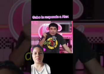 gabo le responde a Alex #farandula #farandula #farandula #chisme