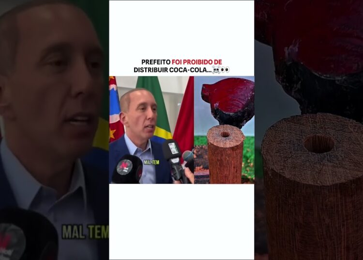 Foi proibido de distribuir coca-cola 😱 #cocacola #fofoca #news