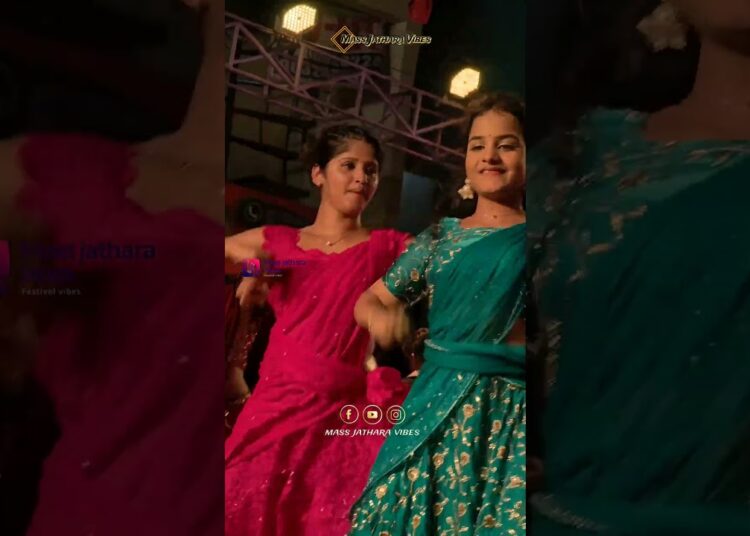 Chinnu Amazing Stunning Dance Highlights: siriselli velladu Song! #chinnu #massjathara #shorts #dj