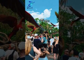 ¡EL SHOW MÁS COLORIDO DE DISNEY! 🦜✨ Winged Encounters en Animal Kingdom