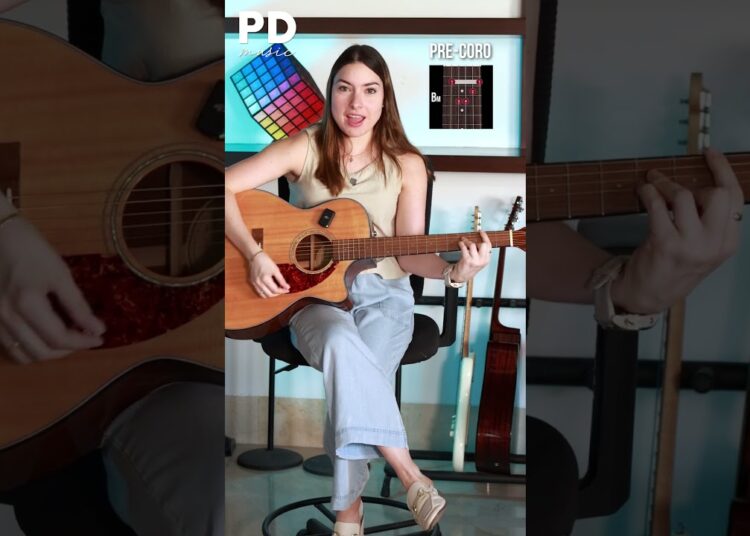 Benny Ibarra – Llueve Luz (Acordes de Guitarra) #shorts #tutorial #musica #bennyibarra #2000s #luz