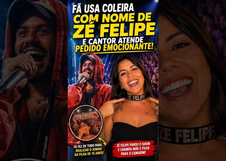 ZÉ FELIPE PARA SHOW APÓS ATITUDE INUSITADA DE FÃ #virginiafonseca #zefelipe #viralizar