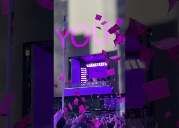 Live music concert by Madonna at Times Square TSX Screen, Times Square, New York City