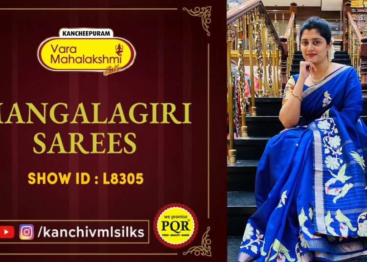 Mangalagiri Sarees Collection WhatsApp Number 89 0001 0002 | Kancheepuram Varamahalakshmi Silks LIVE