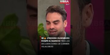 👀¡FREDERIK OLDENBURG ROMPE EL SILENCIO TRAS LAS DECLARACIONES DE CARMEN VILLALOBOS! #viral #noticias
