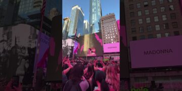 CONFESSIONS II – Grindr Exclusive Live music concert by Madonna at TXS Stage, Times Square, NYC