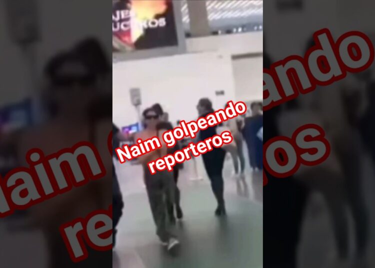 Naim y yerimua en el aeropuerto 😱   #yerimua #naim #shorts #aeropuerto #golpes #chismes #viral