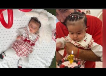 Vicente Fernández Jr celebra 4 meses de su hija Isabella