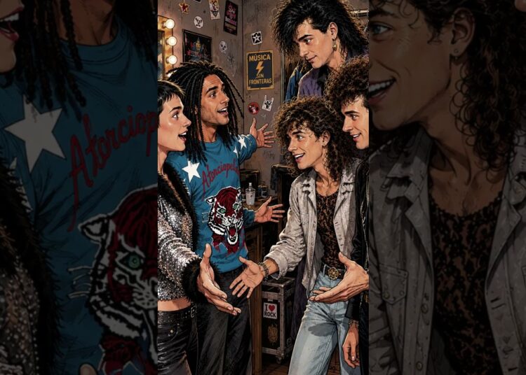El día que dos LEYENDAS se CONOCIERON #rock #musica