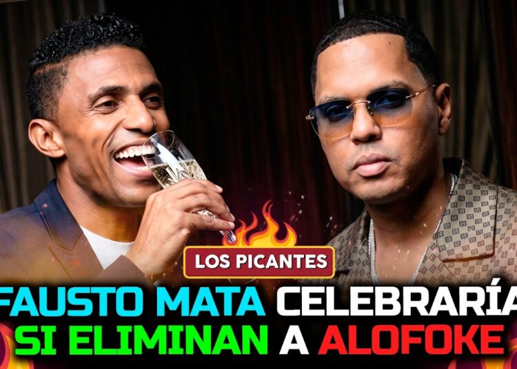 Fausto Mata Si Alofoke se muere, gastaré RD$2,500 en un whisky para celebrarlo | VIVE EL ESPECTÁCULO