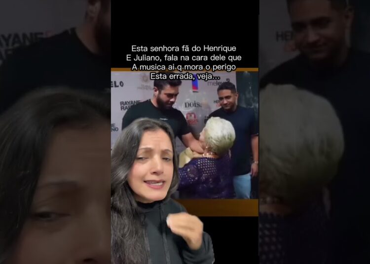 Senhorinha surpreende o cantor Henrique #noticias #ultimasnoticia #fofoca #polemica #humor