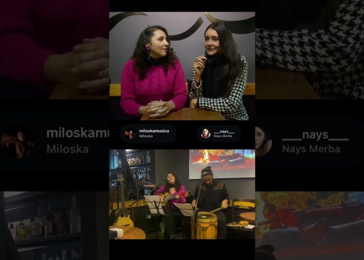Miloska cantautora chilena. #musica #chile
