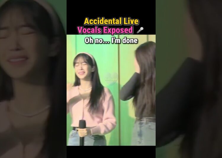 Accidental Live Vocals Exposed 🎤