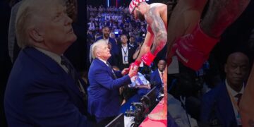 Trump’s UFC spectacle was never about sports. #ufcwhitehouse