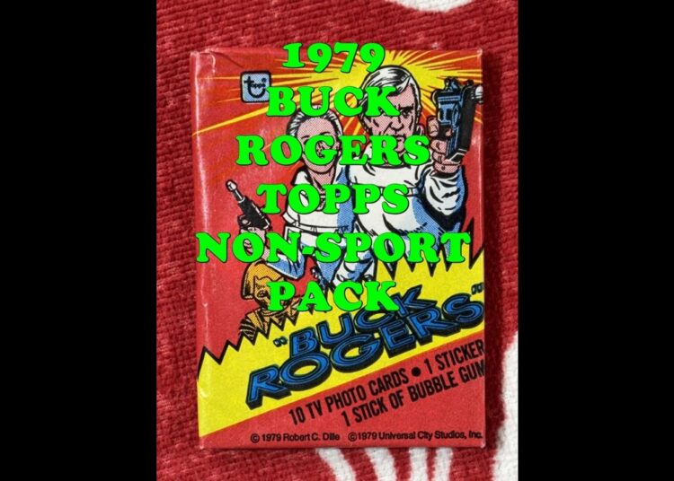 1979 TOPPS BUCK ROGERS in the 25th CENTURY NON-SPORT PACK! First time on the WOLFPACKMAN channel!