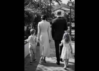 Harry & Meghan Fleeing The Monarchy One Monochromic Image At A Time