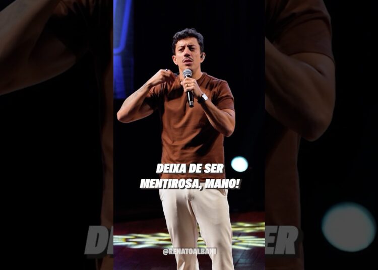 Pessoal acha que tenho cara de otário kkkkkkkkkk #renatoalbani #standup #piadascurtas