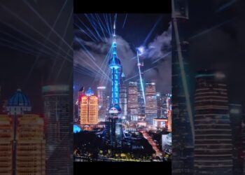Ultimate light show in Shanghai
