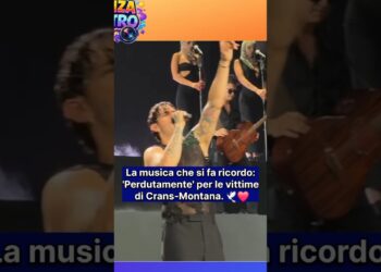 La musica che si fa ricordo: ‘Perdutamente’ per le vittime di Crans-Montana 🕊️❤️