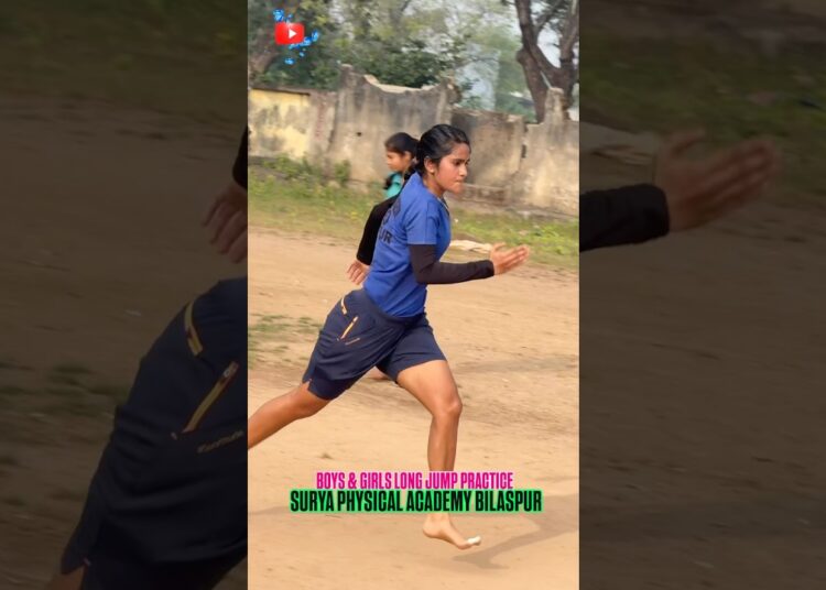 Girls long jump #trending#sports#army#popular#police#love#viral#motivation#bollywood#music#edit#new