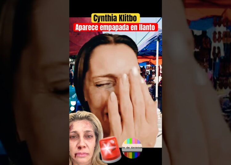 🚨Cynthia Klitbo aparece bañada en llanto y en shock‼️