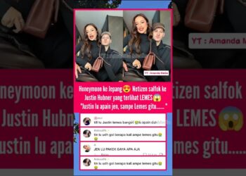 Honeymoon ke Jepang😍 Netizen salfok ke Justin Hubner yg trlihat LEMES😱 #justinhubner #jennifercoppen