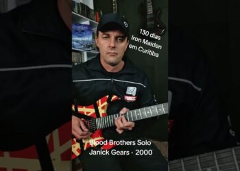 130 dias para o show do Maiden em Curitiba – Solo Final Blood Brothers 2000