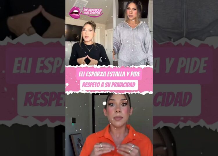 🔥 Eli Esparza estalla y pide respeto a su privacidad