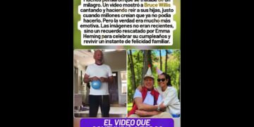 Bruce Willis reapareció cantando y la verdadera historia detrás del video sorprendió a todos