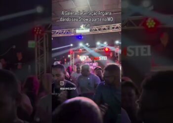O Show dos Passinhos de Flash Back da Galera da Geração Atriana na MD Hall