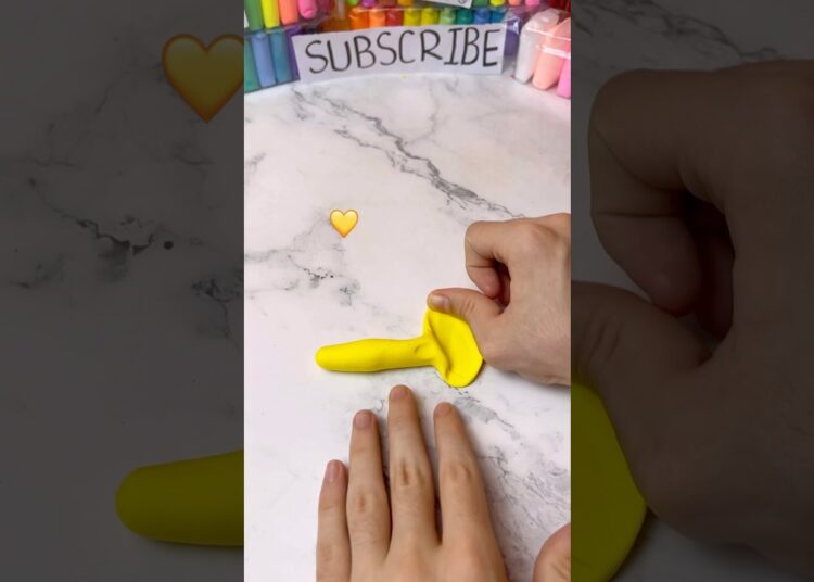 💛💛💛 #art #artist #slime #claybracelet #explore #diy #shortsvideo #clay