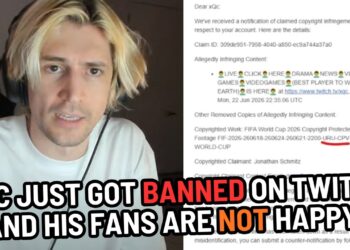 XQC just got banned on Twitch…. his fans are NOT happy….