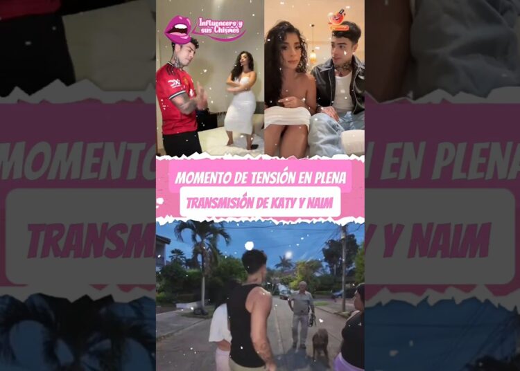 🚨 Momento de tensión en plena transmisión de Katy y Naim